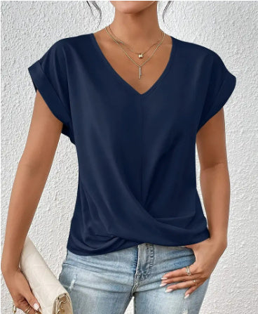 Bellachicha Damen-T-Shirt – Unregelmäßiger Schnitt