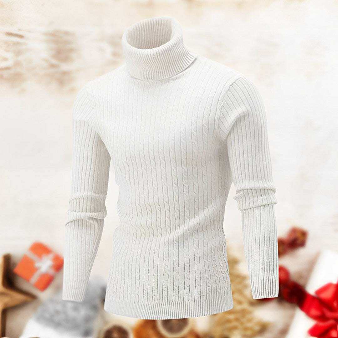 Pull col roulé élégant Kalim