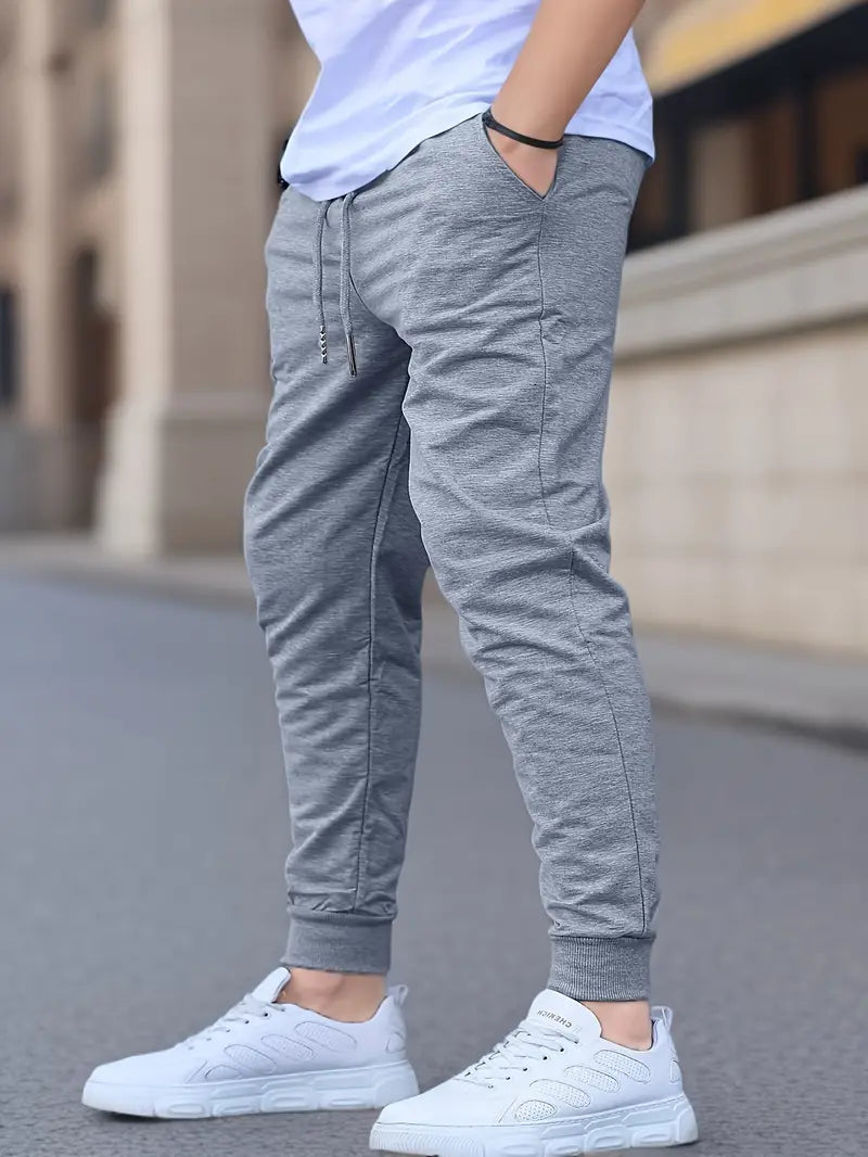 Cassian – pantalon de jogging fin avec cordon de serrage et poches pour le printemps/été