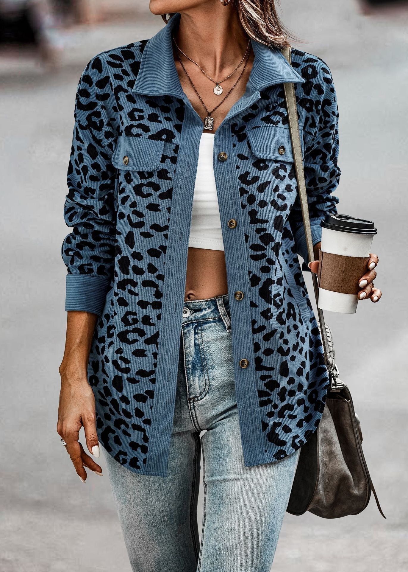 Yuria | Veste léopard Jungle Chic