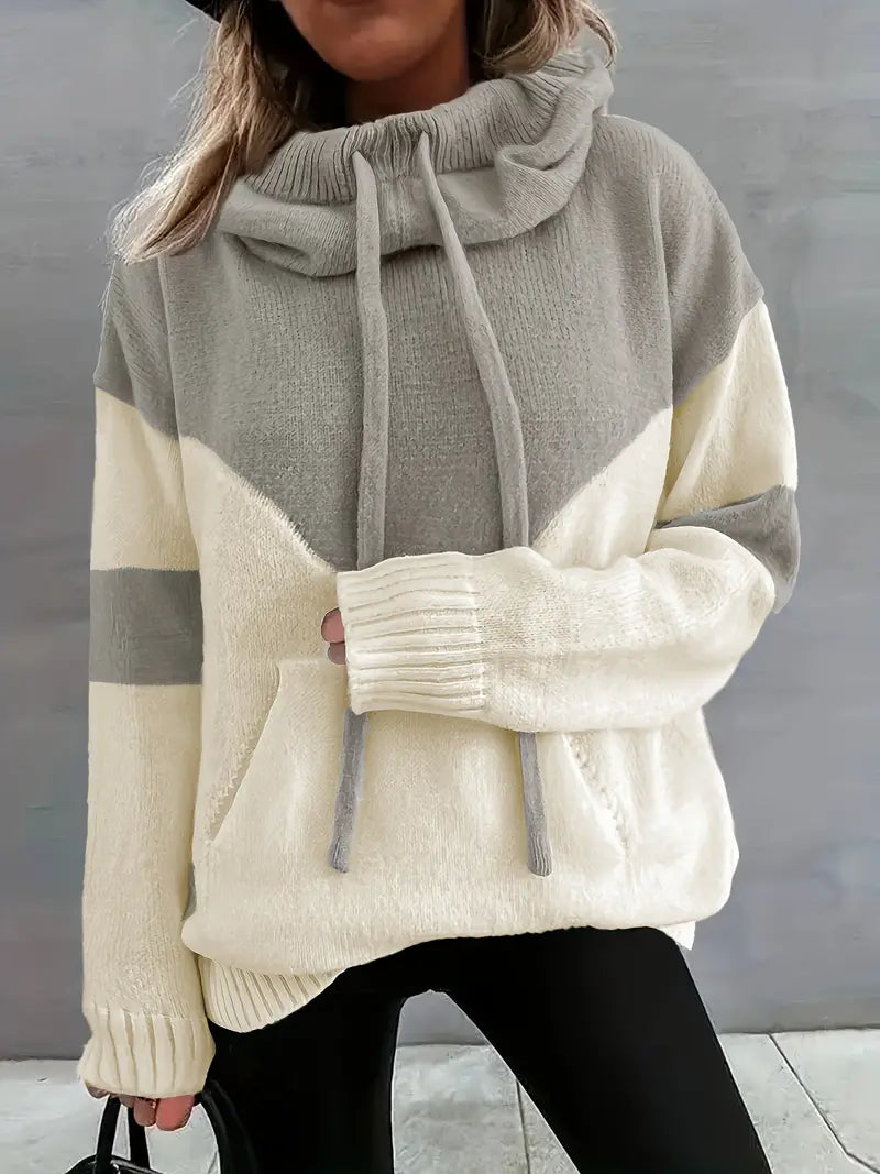 Ashley – pull décontracté à blocs de couleurs