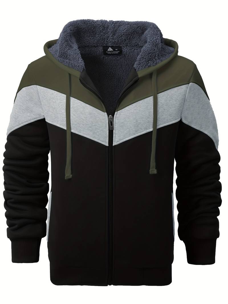 Ronald – dreifarbige langarmjacke