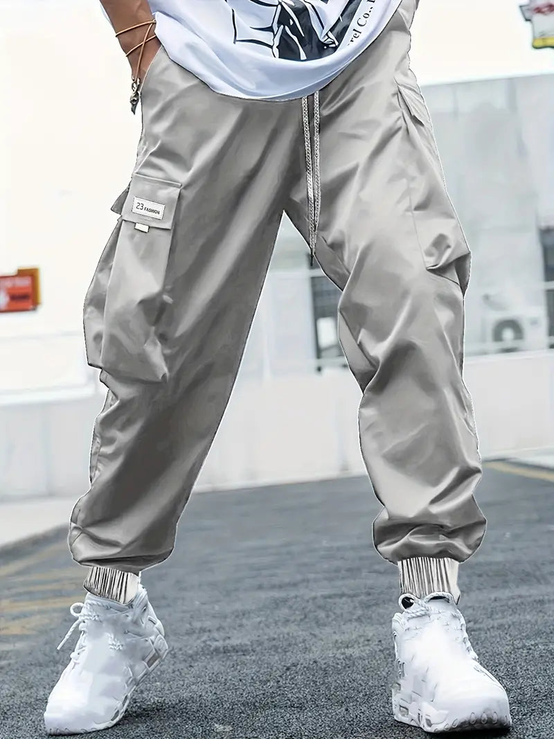 Patrick – Pantalon cargo à cordon pour homme