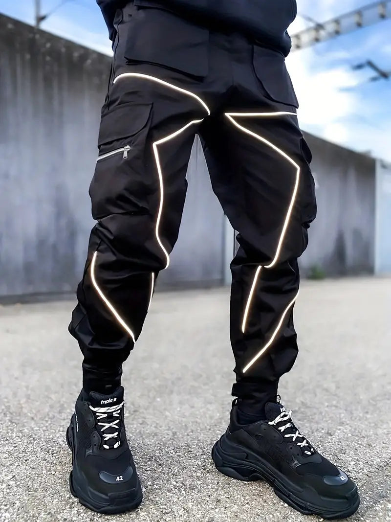 Kian – Pantalon multi-poches au design unique pour homme