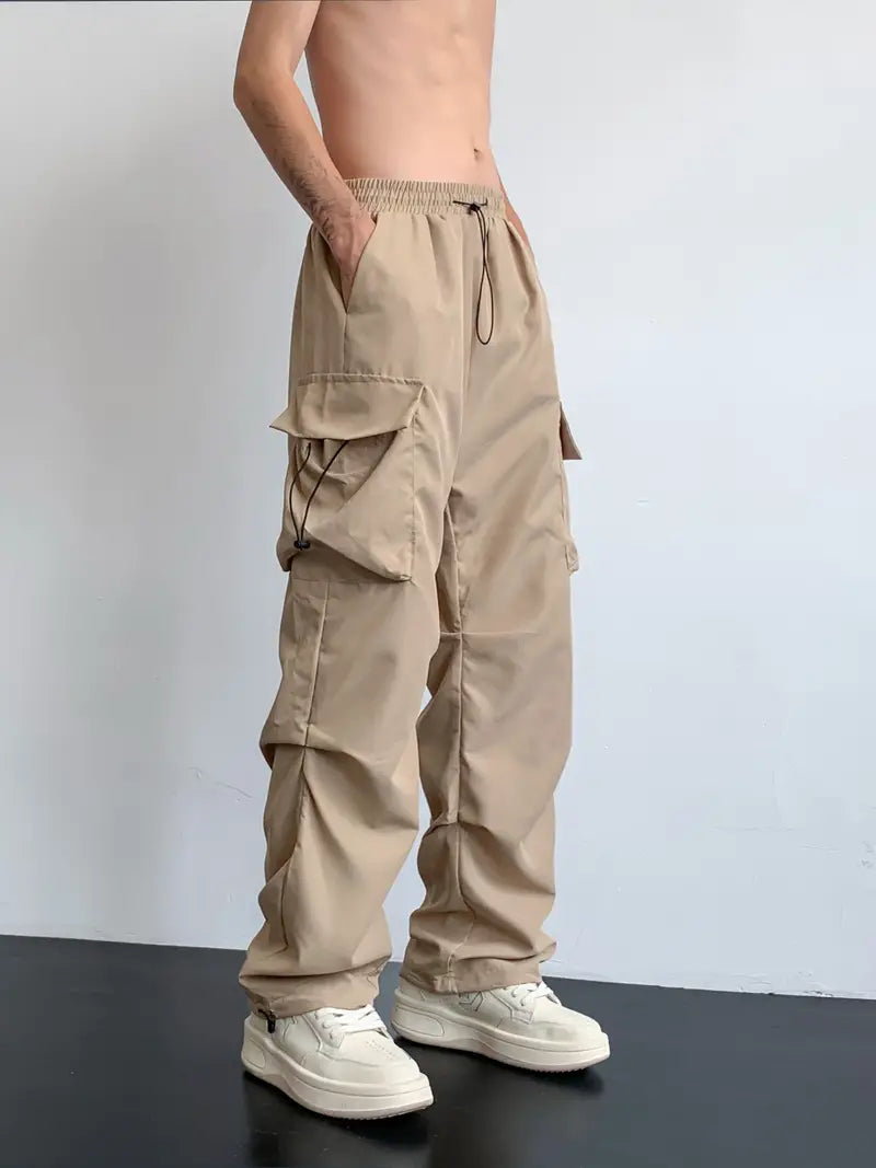 James – pantalon cargo ample avec plusieurs poches