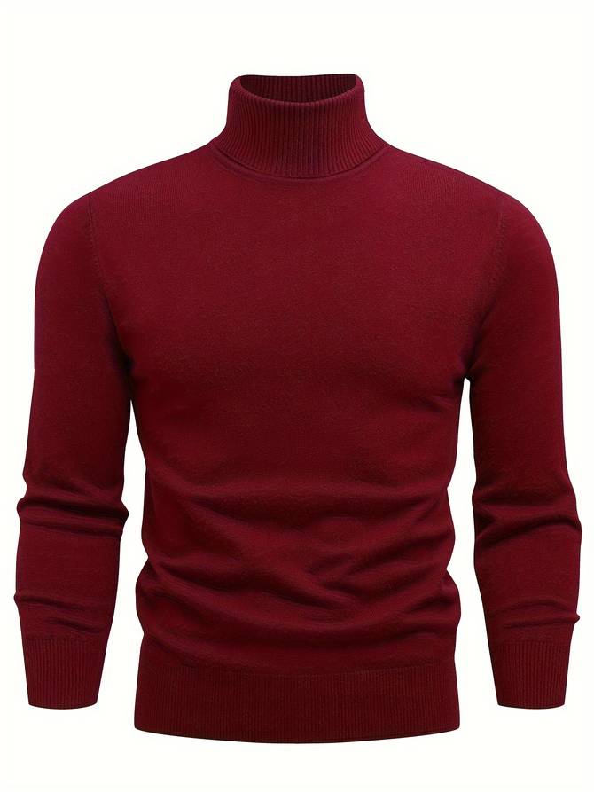Lysander - pull col roulé polyvalent pour homme
