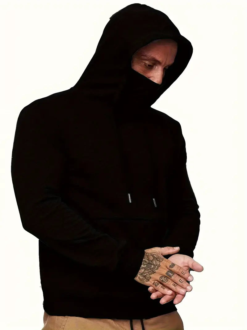 Andrew – sweat à capuche décontracté avec masque