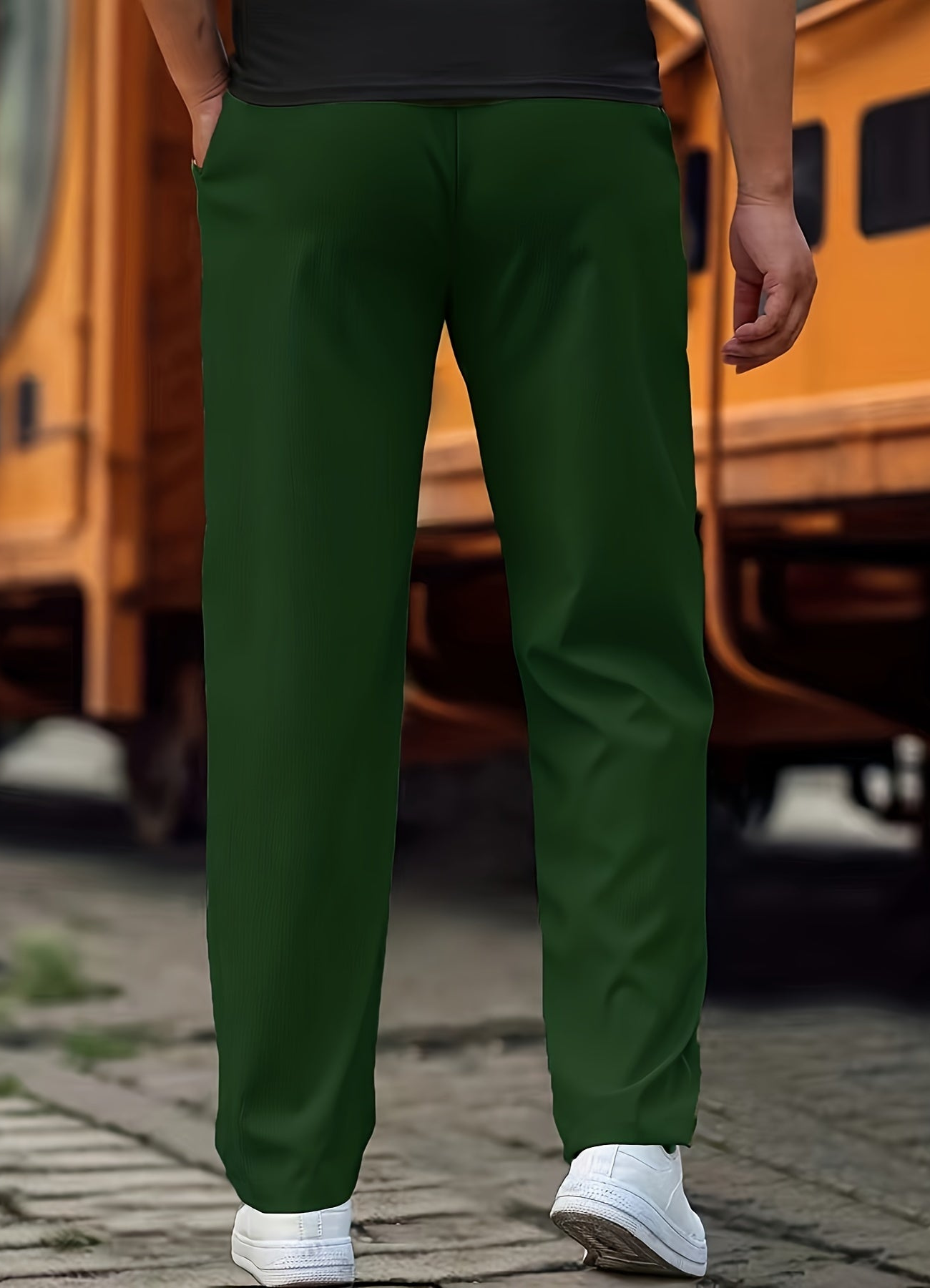 Georges | Pantalons élégants pour hommes | Noir