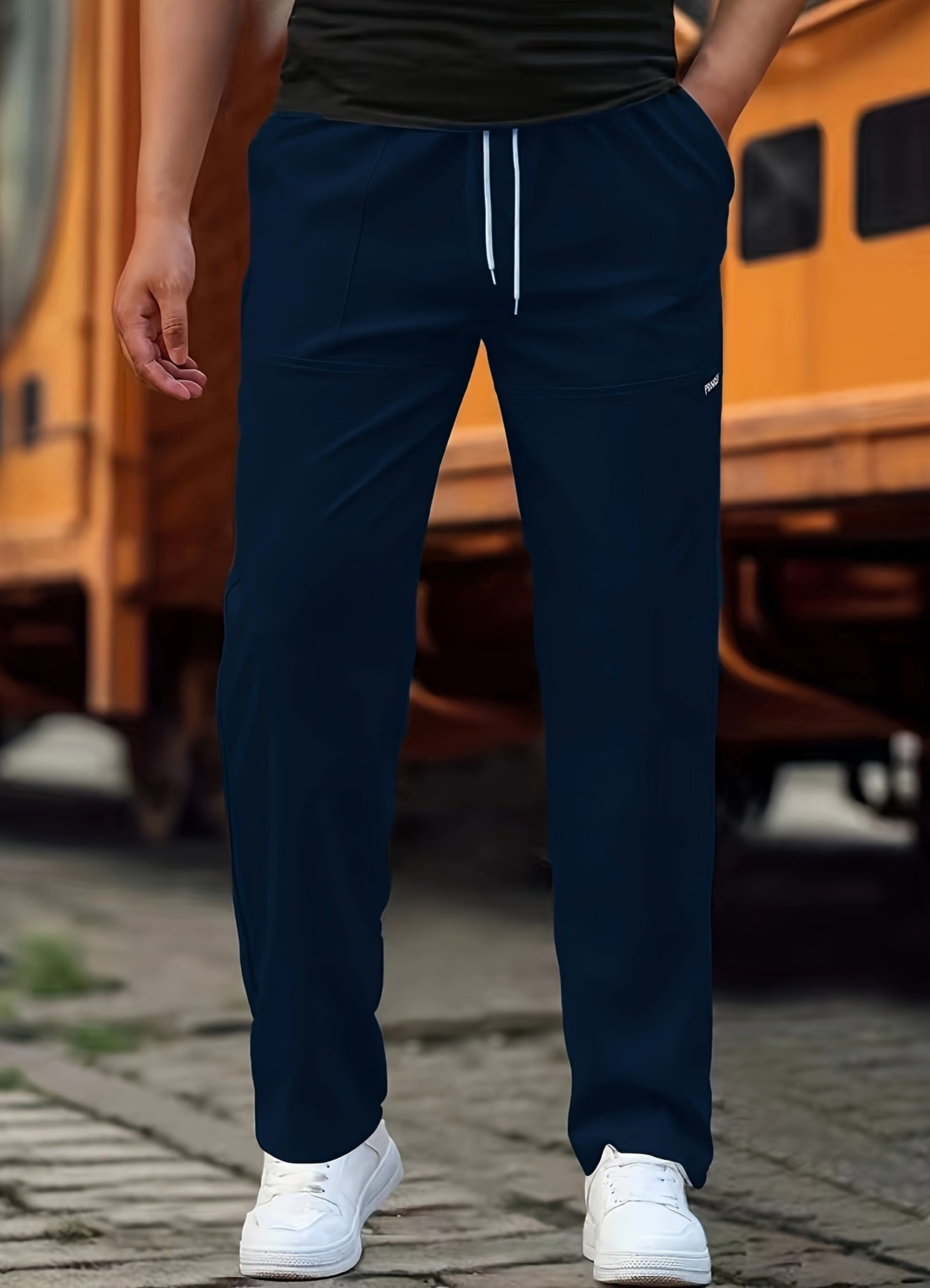 Georges | Pantalons élégants pour hommes | Noir