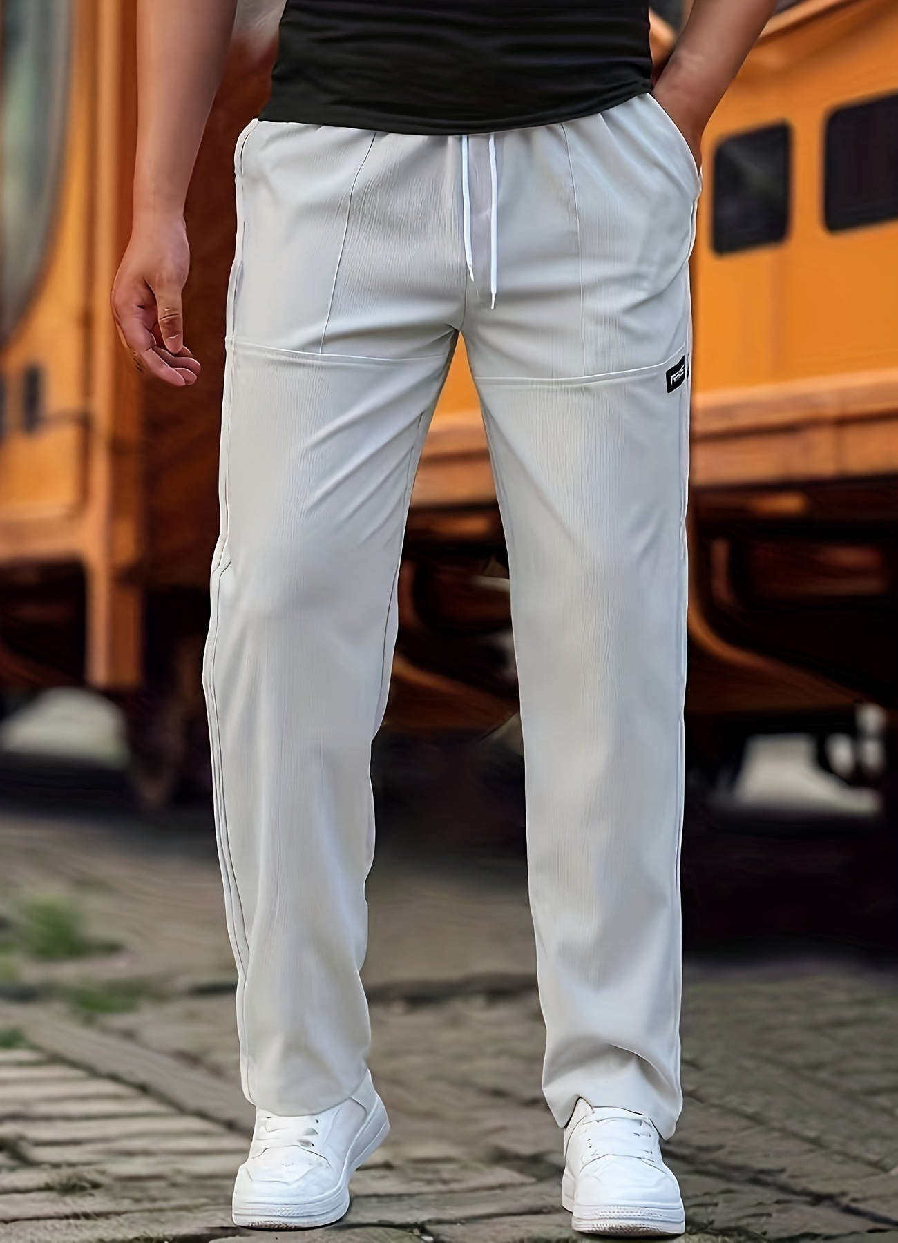 Georges | Pantalons élégants pour hommes | Noir