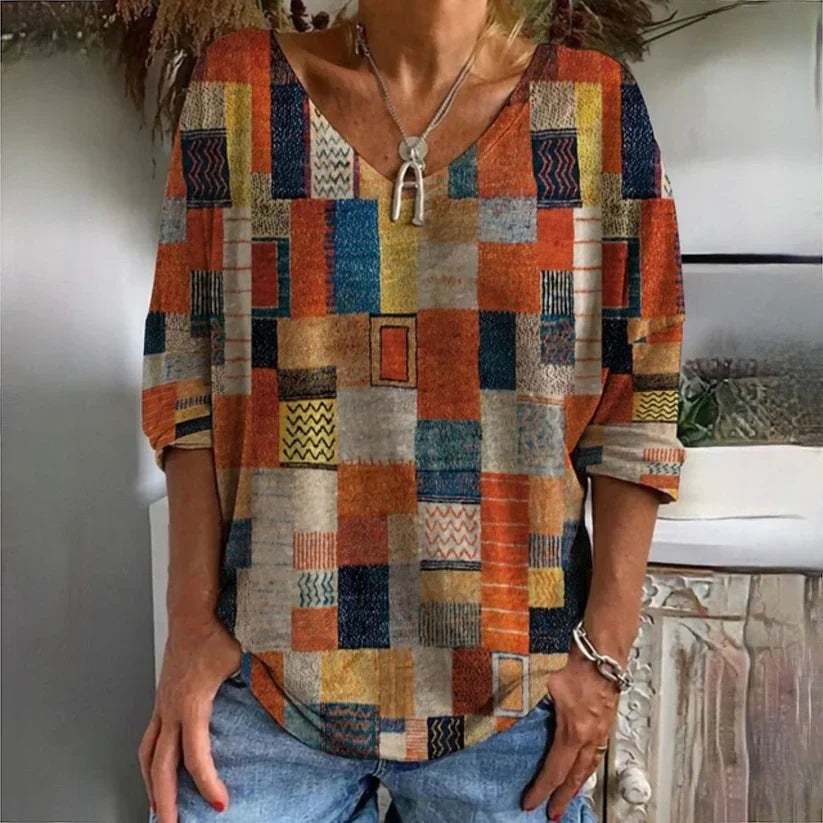 Elle&Vire - t-shirt vintage élégant