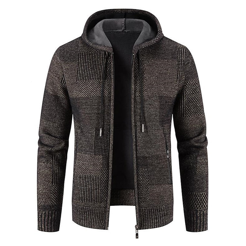 CALVINA - Pull zippé élégant pour homme (design italien)