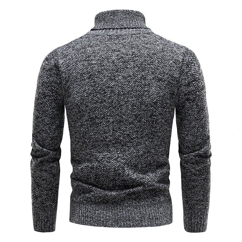 Olav - pull col roulé pour homme confortable et élégant