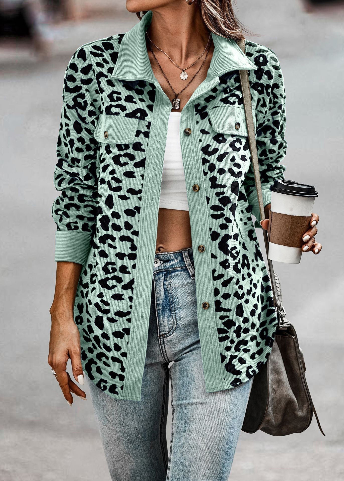 Yuria | Veste léopard Jungle Chic