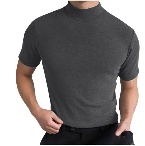 Antonio - t-shirt col roulé | Élégant pour l'homme moderne