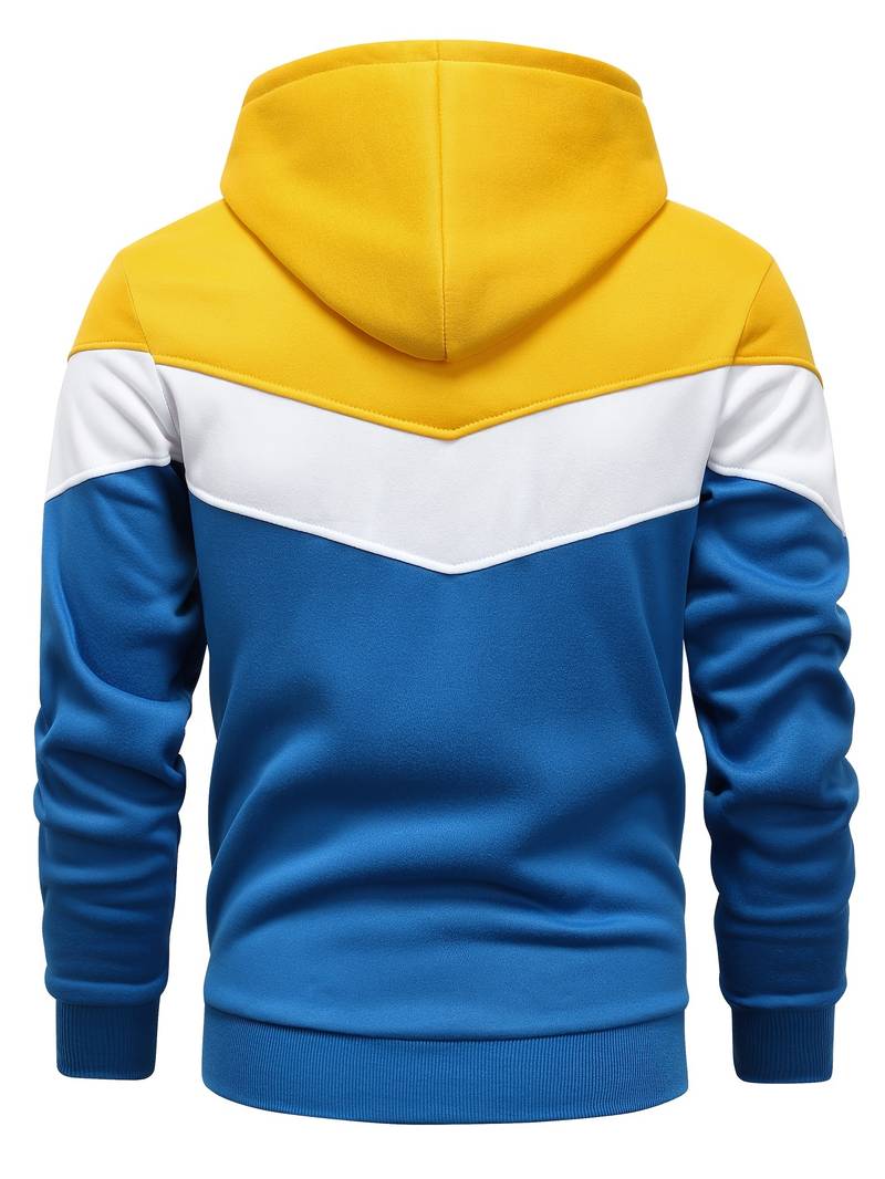 Nicolai - Sweat à capuche color-block pour homme