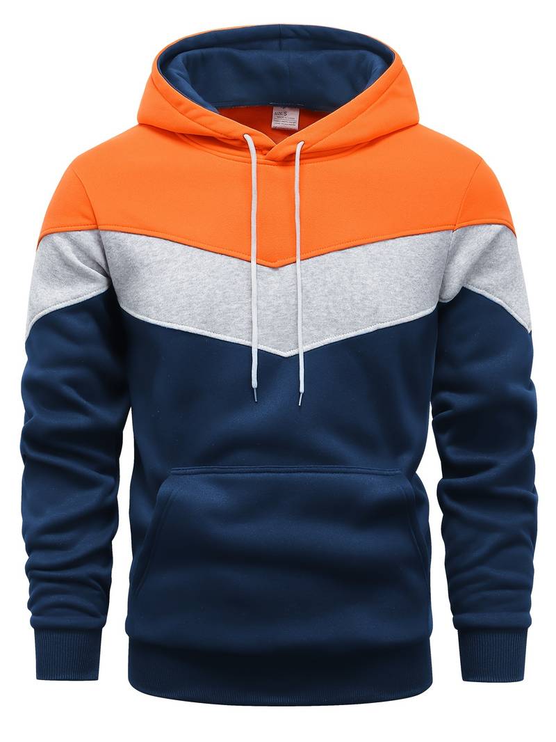 Nicolai - Sweat à capuche color-block pour homme