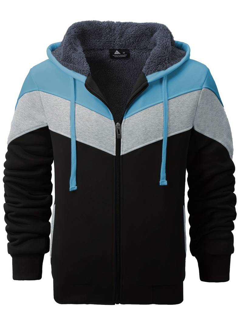 Ronald – dreifarbige langarmjacke