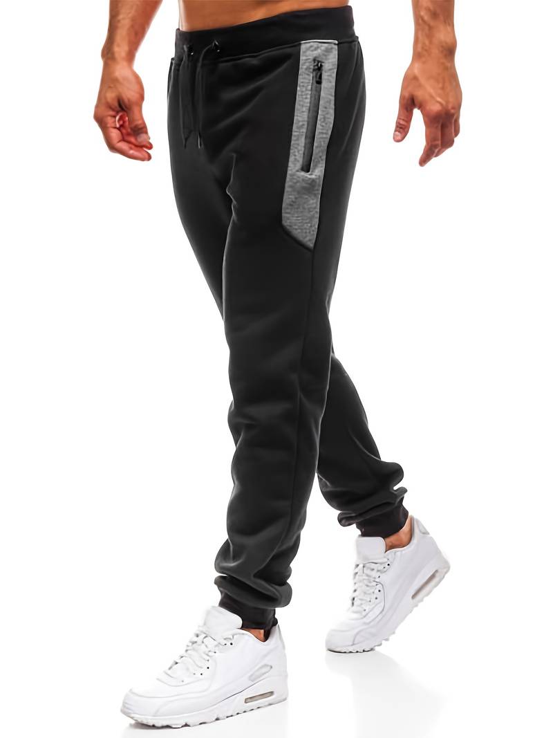 Derek – pantalon de jogging décontracté avec poches zippées