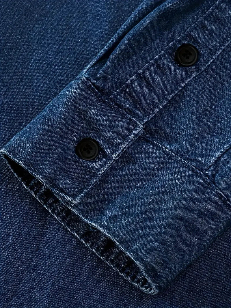 Alexander – chemise en jean à manches longues pour homme