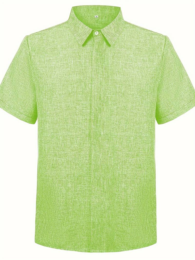 Alexander – chemise élégante à manches courtes boutonnée pour homme