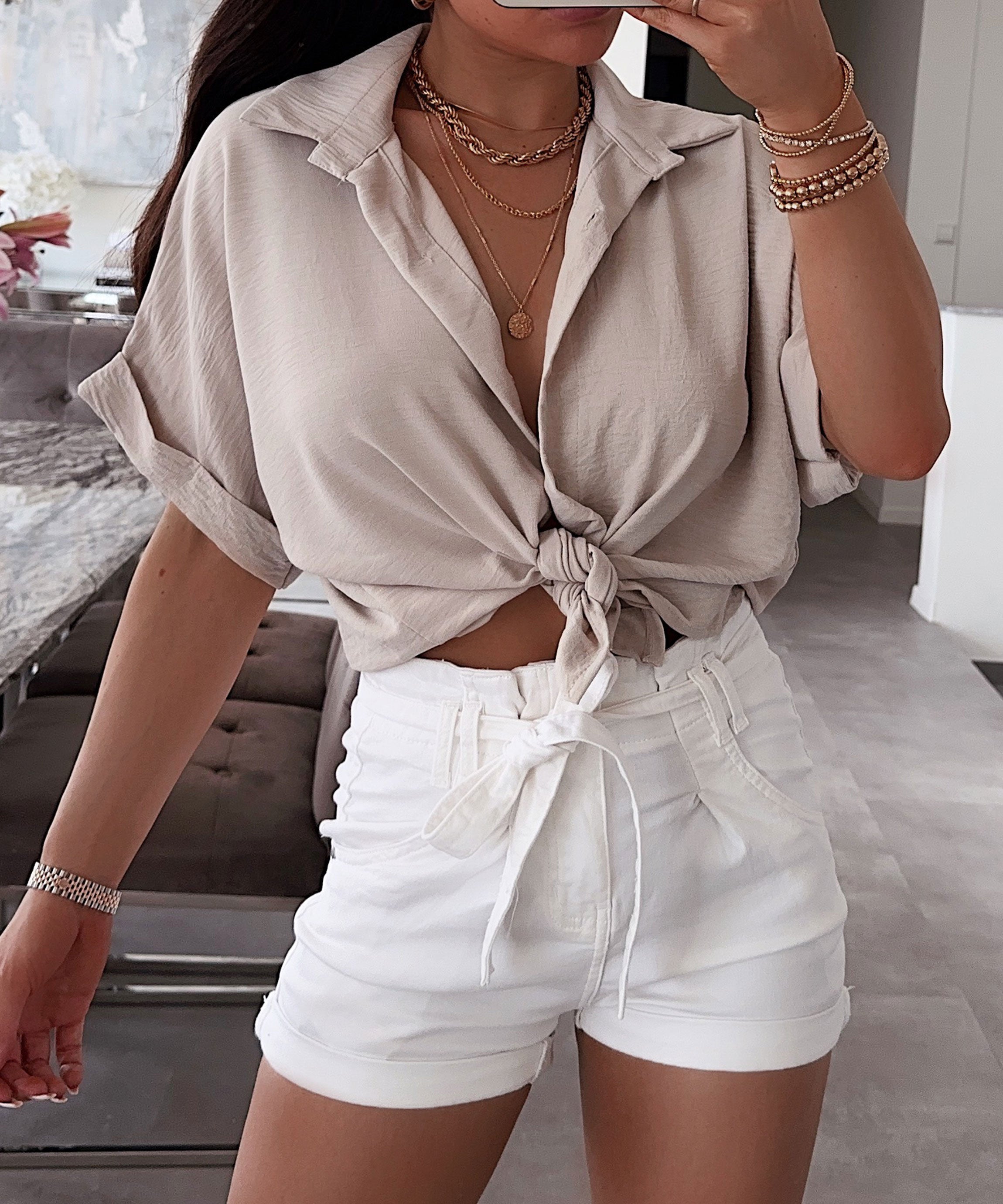 T-Shirt Melia Beige