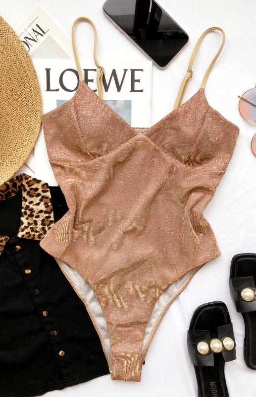 Flash Bikini Sexy einteiliger Badeanzug