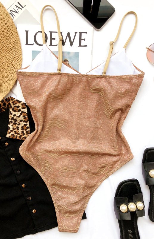 Flash Bikini Sexy einteiliger Badeanzug