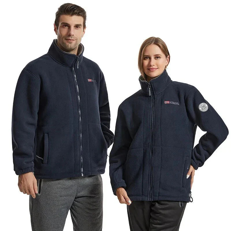 Veste polaire coupe-vent et confortable pour homme