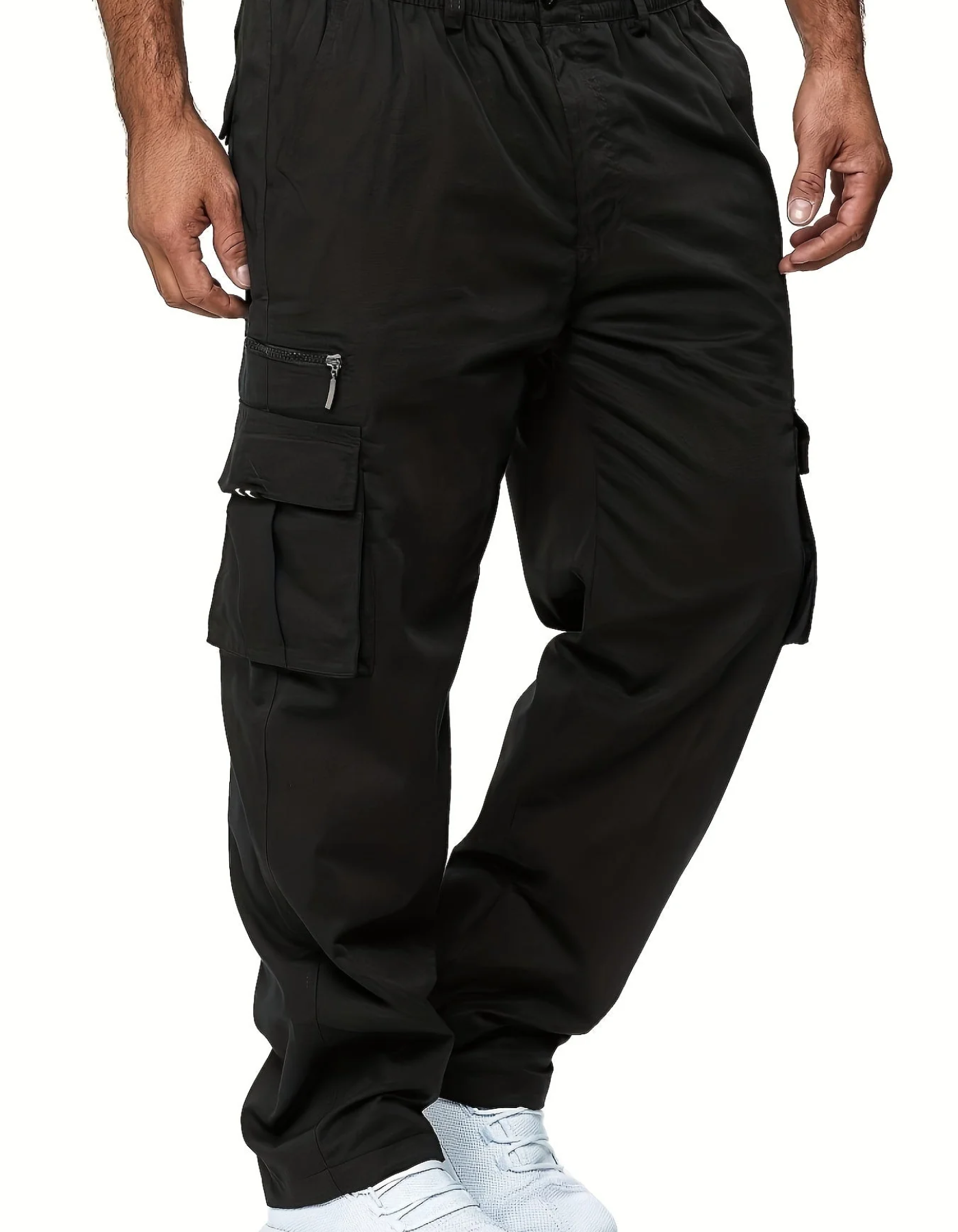 Hartmut | Pantalon cargo pour homme | Noir