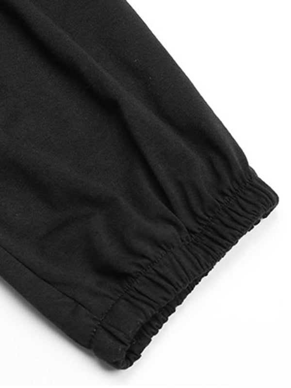 Einfarbiger One-Shoulder-Straps-Overall für Damen