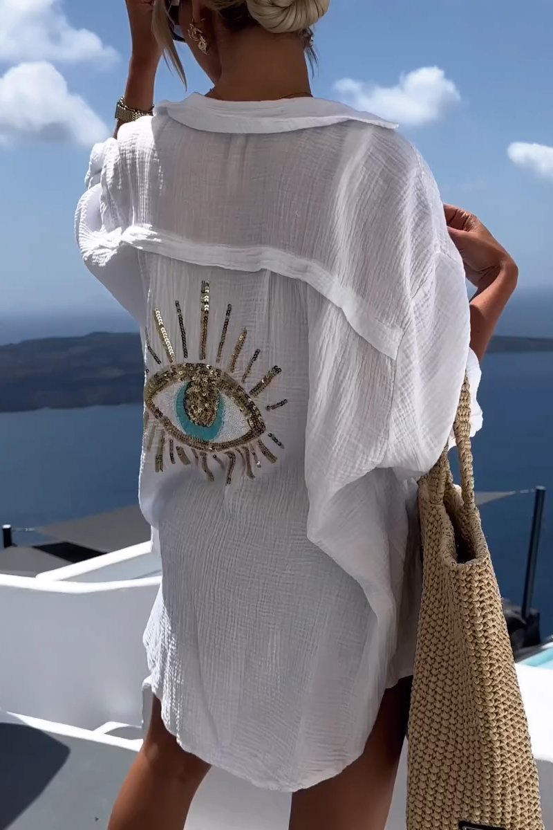 Glam Eye Bluse