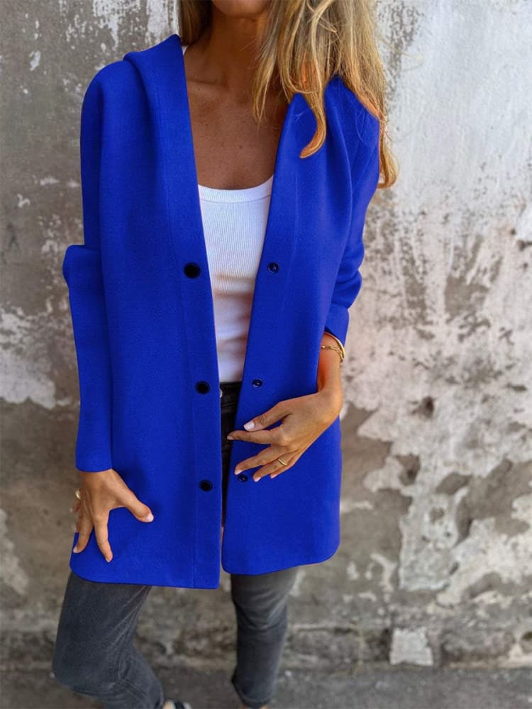 Lässige Kapuzenjacke Jacke