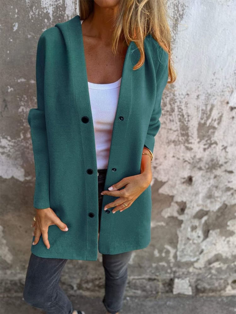 Lässige Kapuzenjacke Jacke