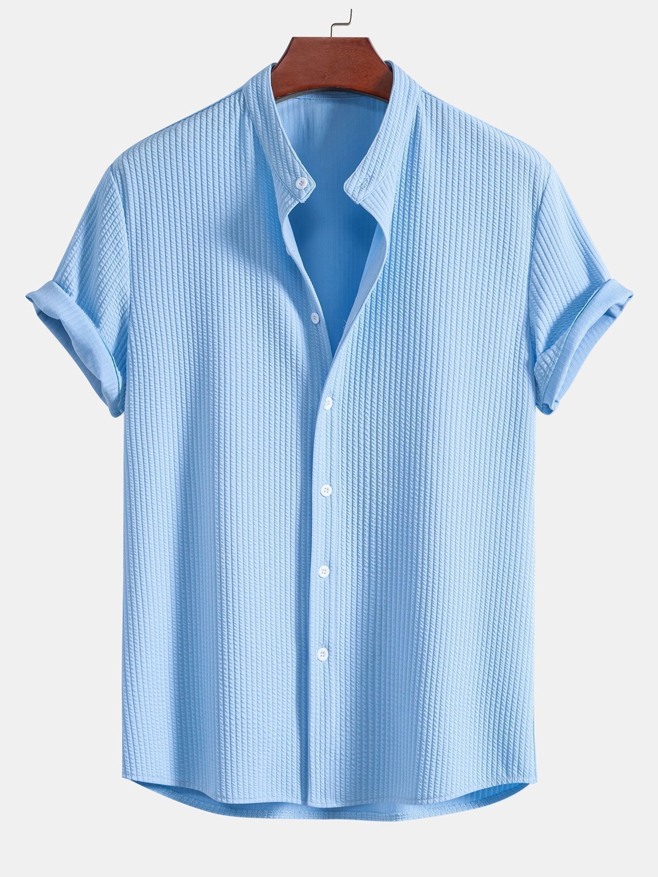 Cyrus | Chemise homme à col montant