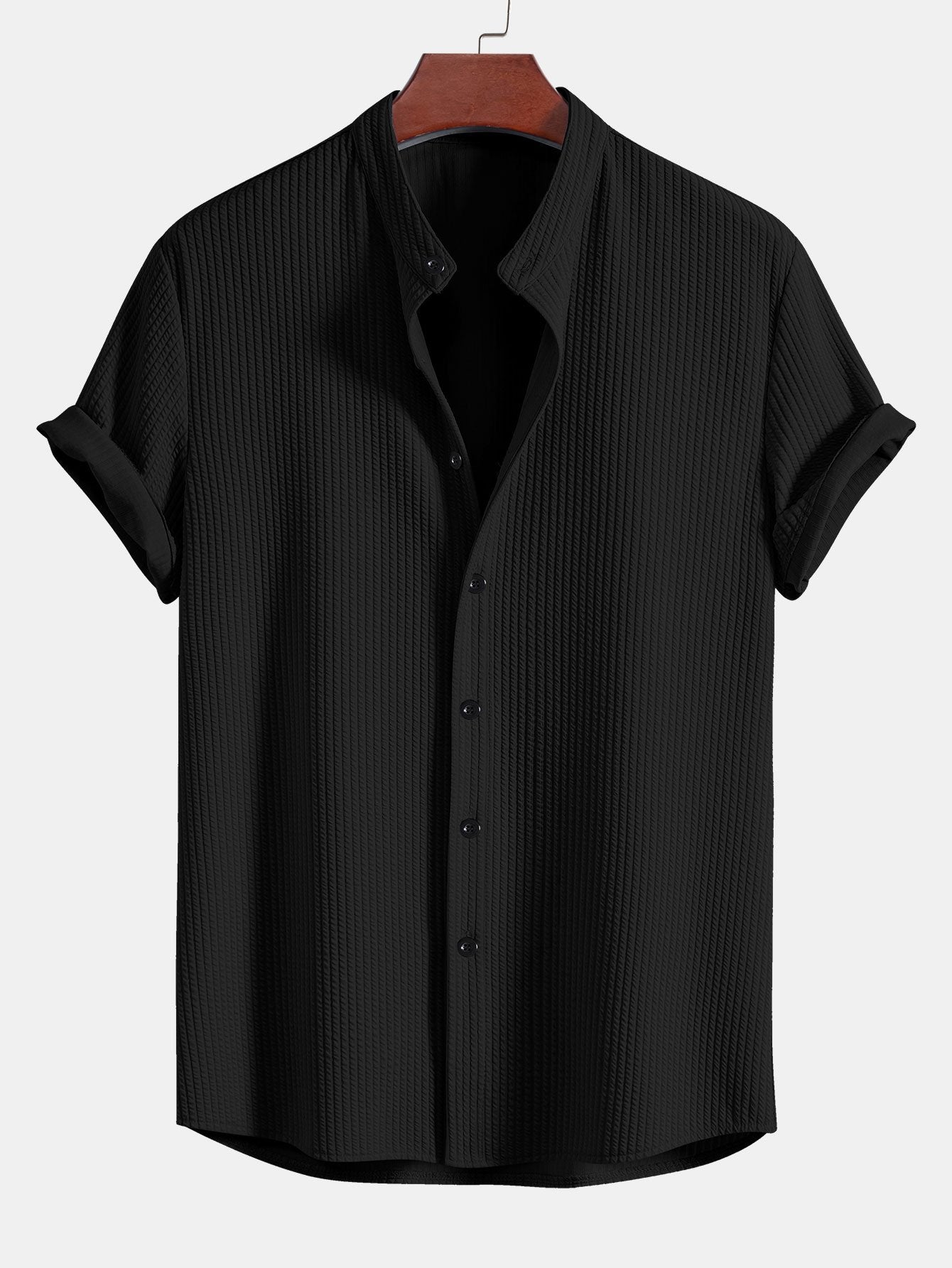 Cyrus | Chemise homme à col montant