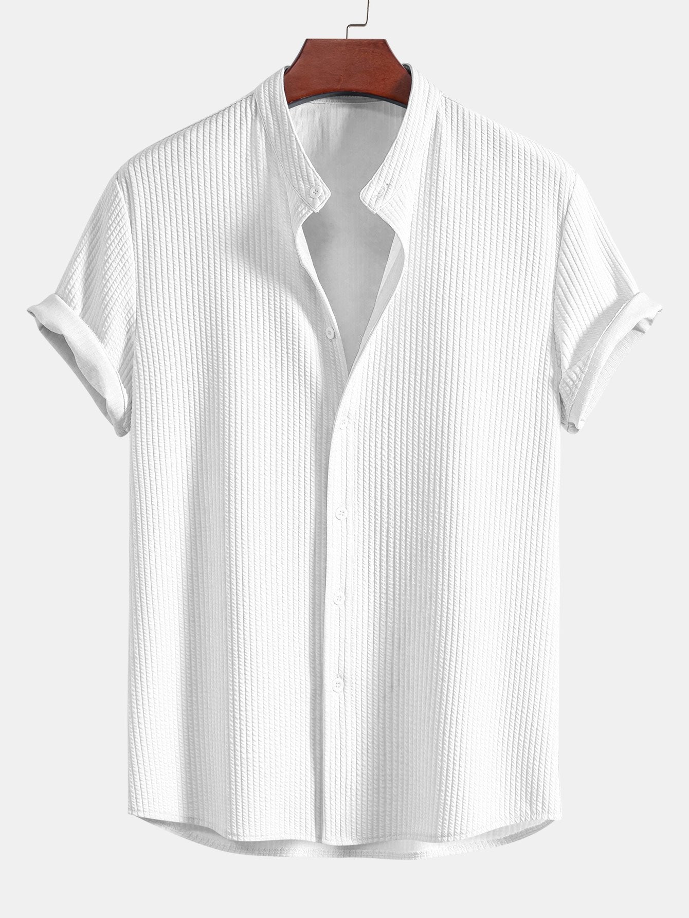 Cyrus | Chemise homme à col montant