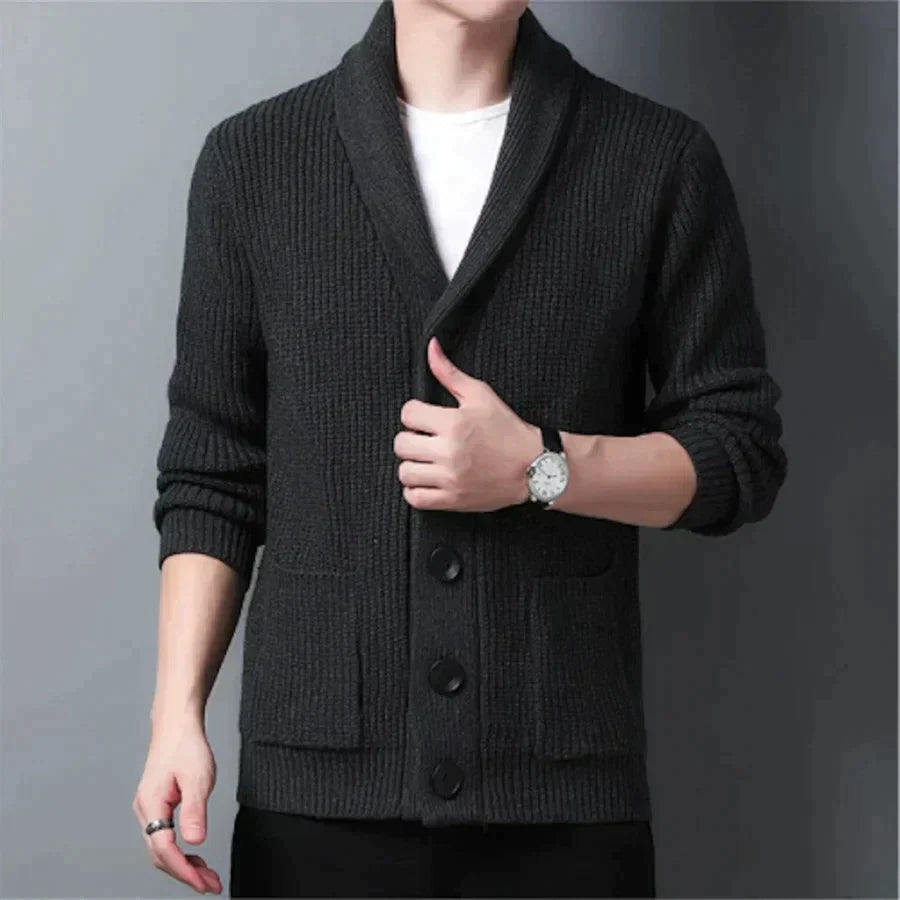 Nelson - Cardigan Homme Pull Boutonné
