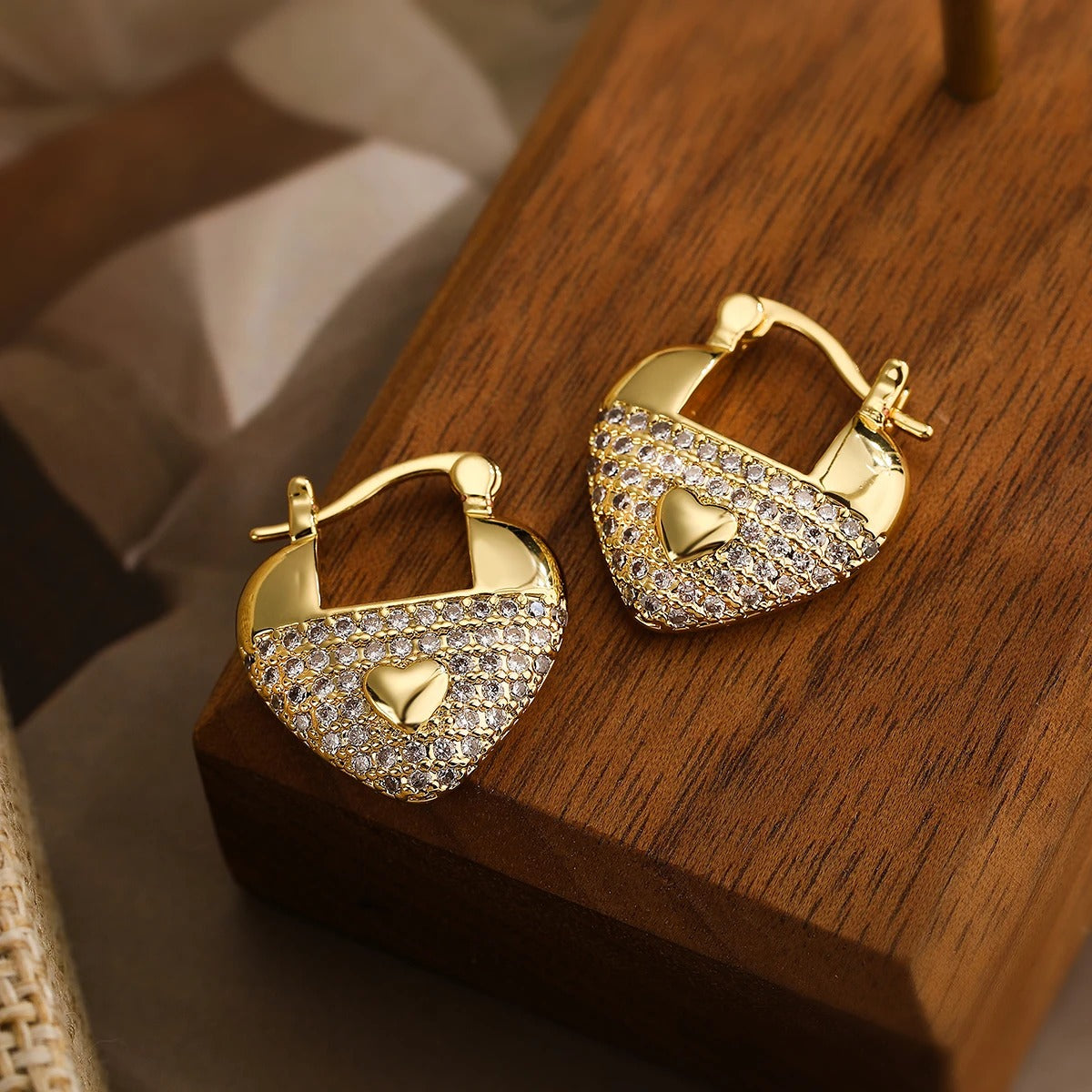 Micara - Heartful Orbs - boucles d'oreilles