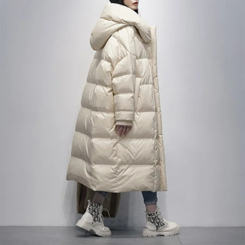 Yalindra | Manteau long en duvet