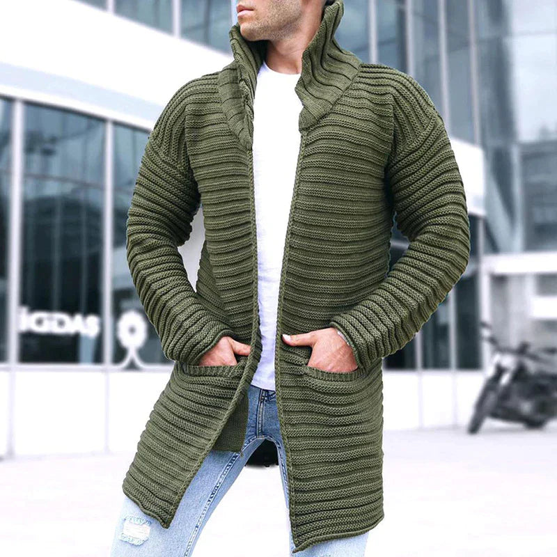 Richard – strickmantel für herren