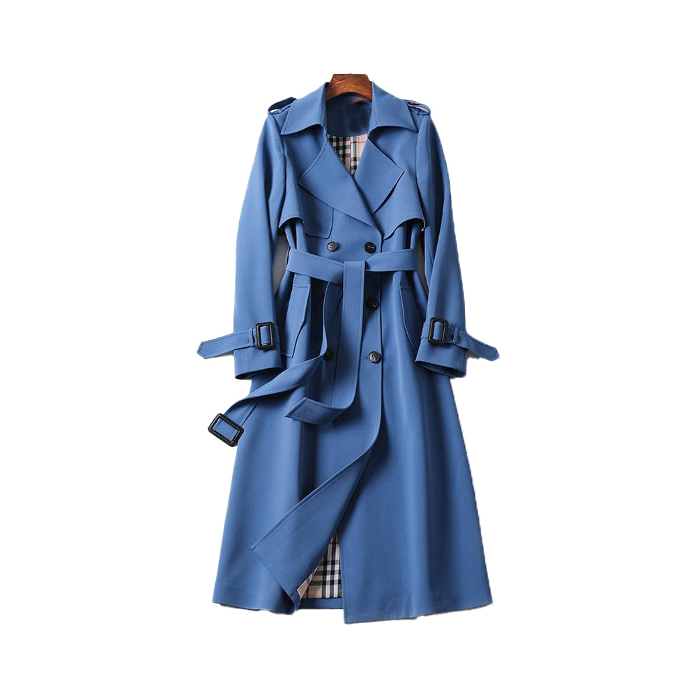 Damen-Trenchcoat mit doppelter Knopfreihe