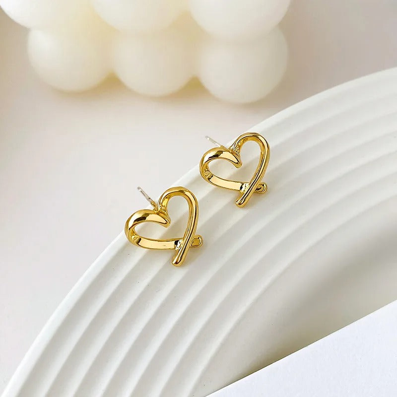 Micara - Heartbound Twists - boucles d'oreilles