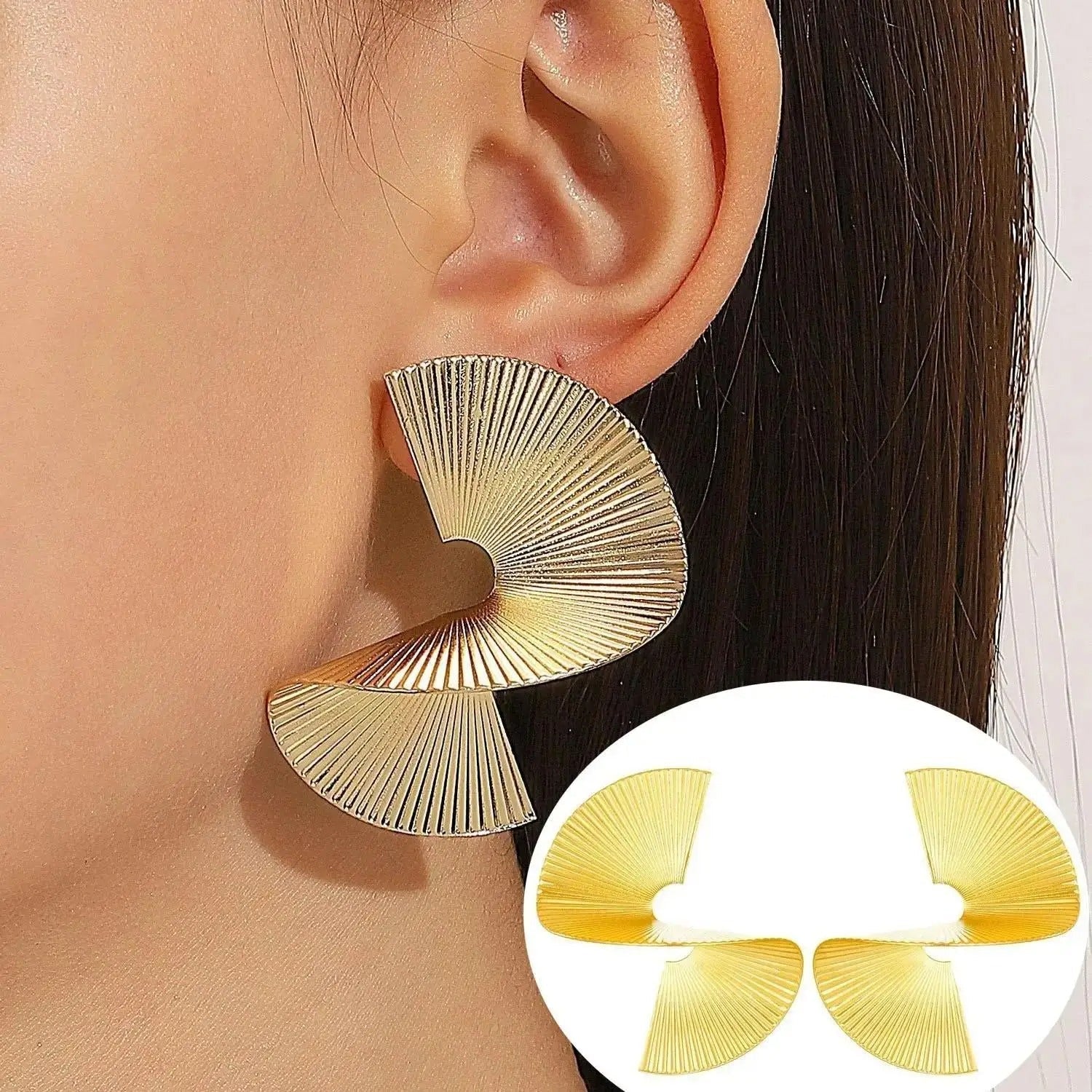 Micara - Glam Spirals - boucles d'oreilles
