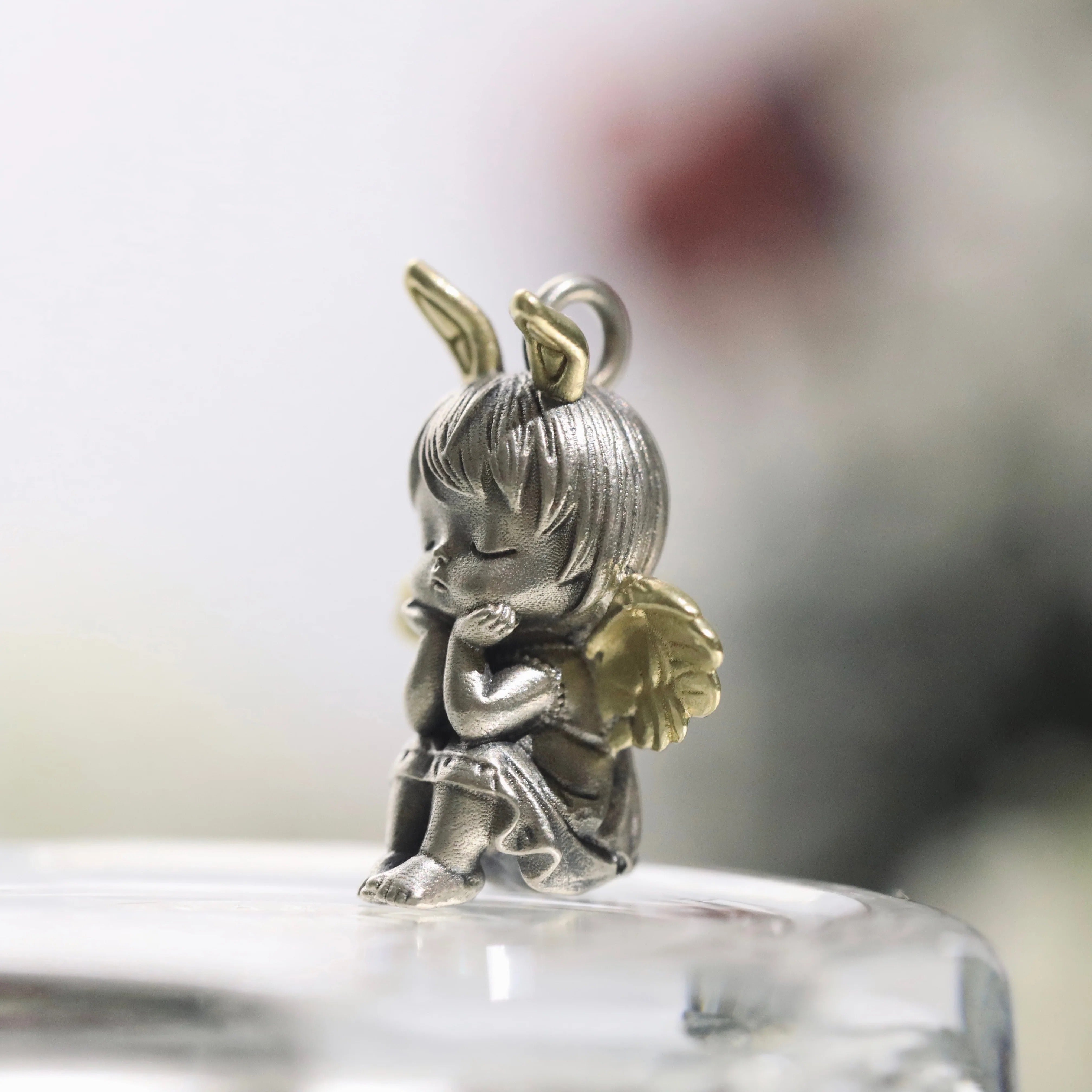 Zinoy - Collier pendentif ange mignon