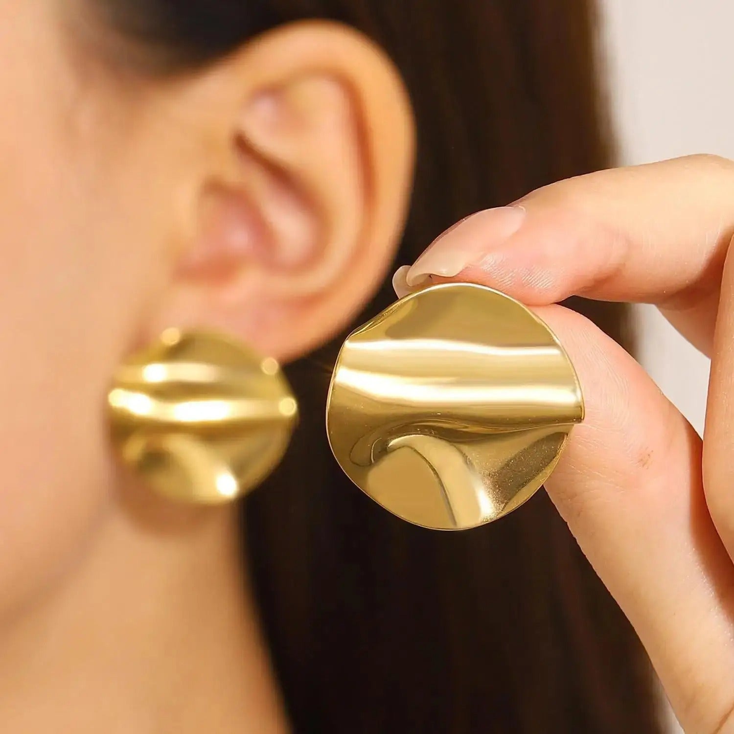 Micara - Merveilles Métalliques - Boucles d'oreilles