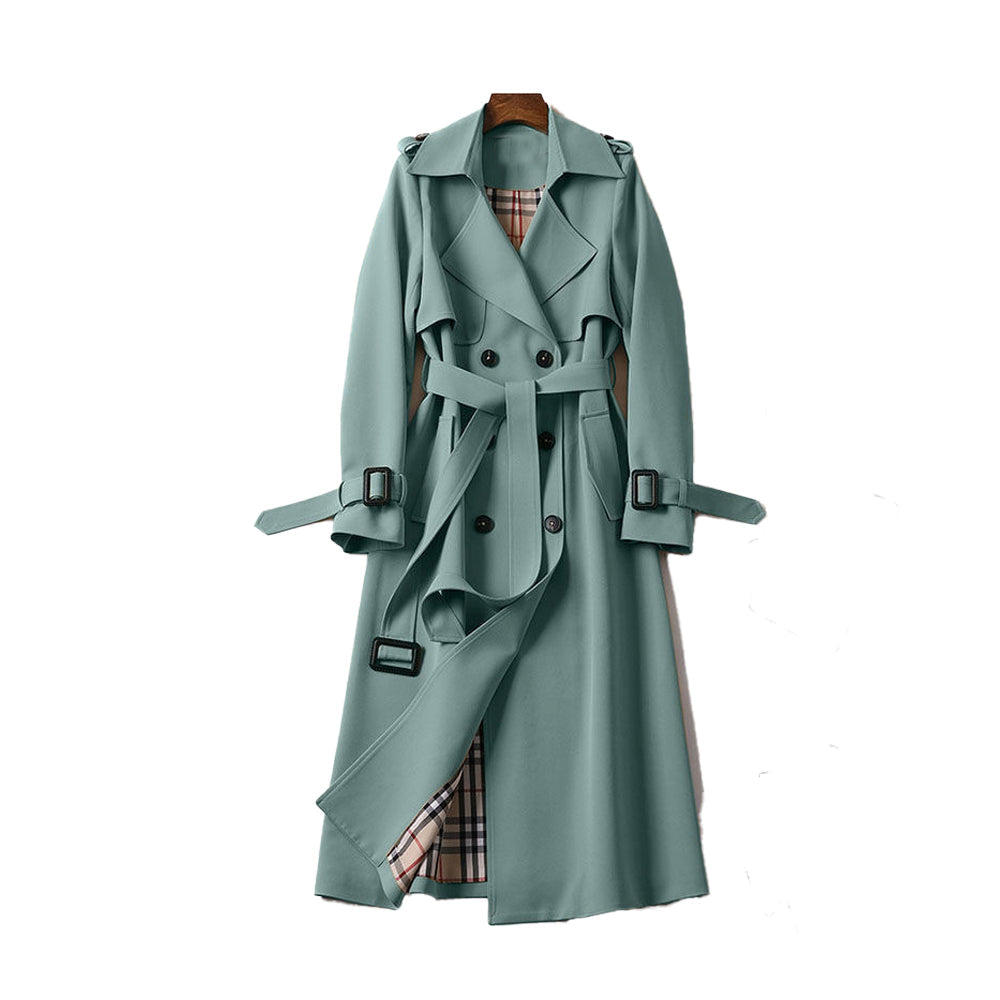 Damen-Trenchcoat mit doppelter Knopfreihe