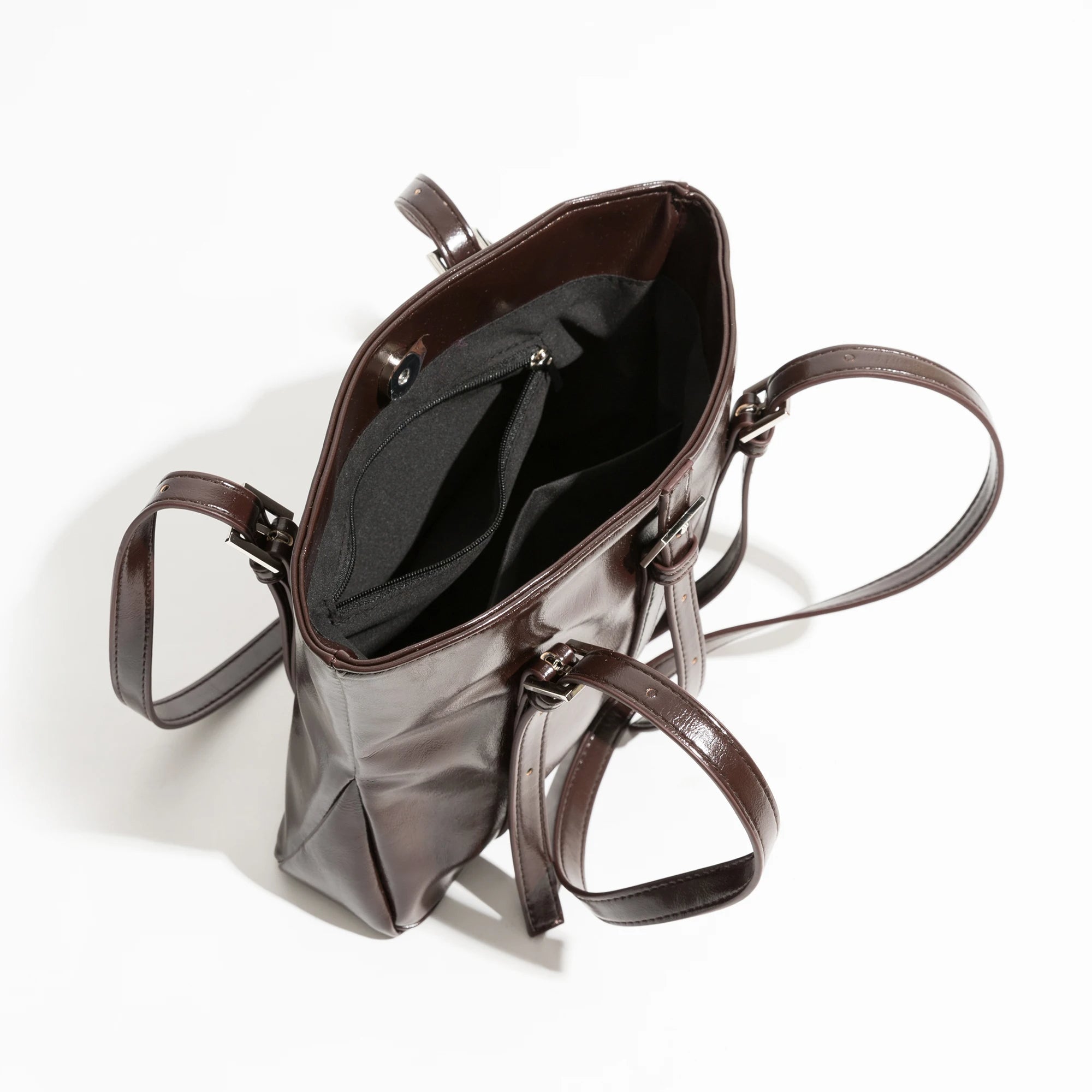 Lilly | Vegane Leder Schultertasche