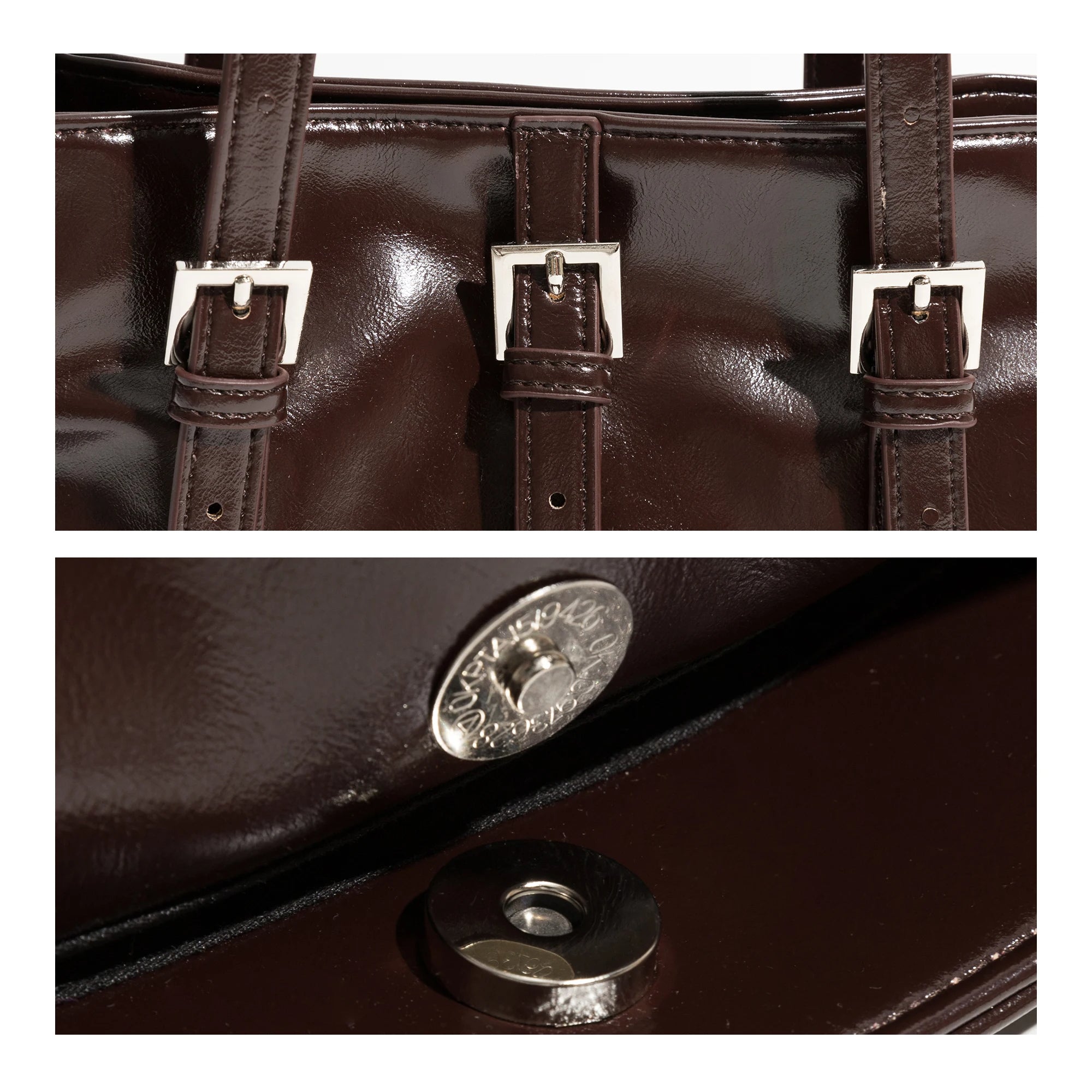 Lilly | Vegane Leder Schultertasche