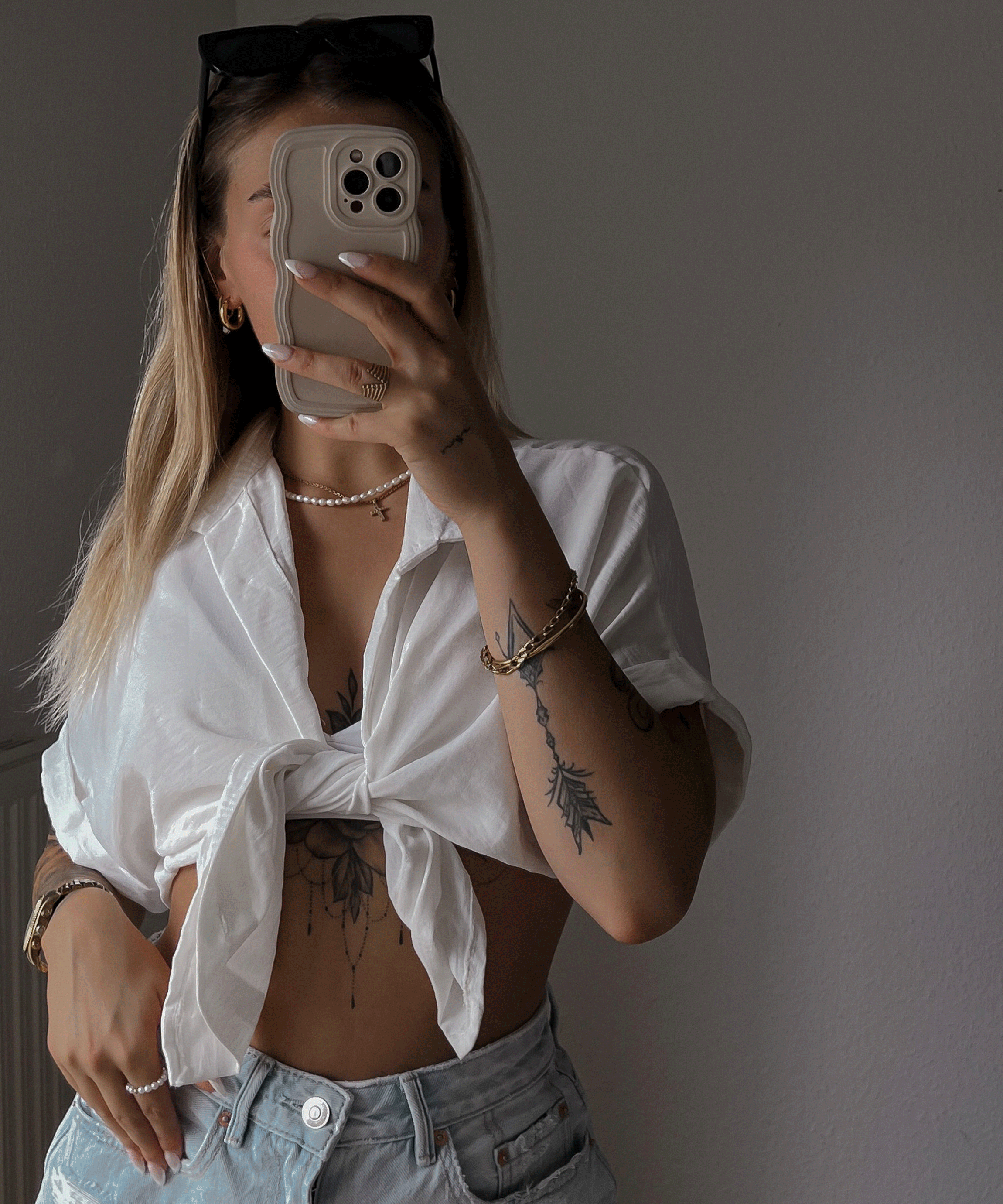 T-Shirt Melia Weiß